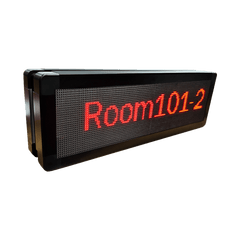 Pantalla LED de Pasillo para Hospital/Asilos, Doble Cara, Matriz 128×32, Indicadores RGB, Para Solución de Enfermería Fanvil