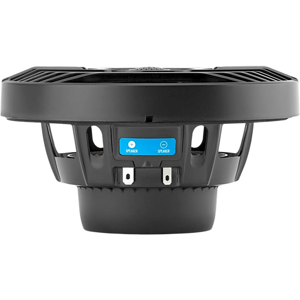 Altavoces náuticos Clarion® CMS 6.5" / 30 W RMS / 4 Ohmios / 87 dB / 55 Hz-20 KHz / RGB LED / Blanco y Negro Clásico