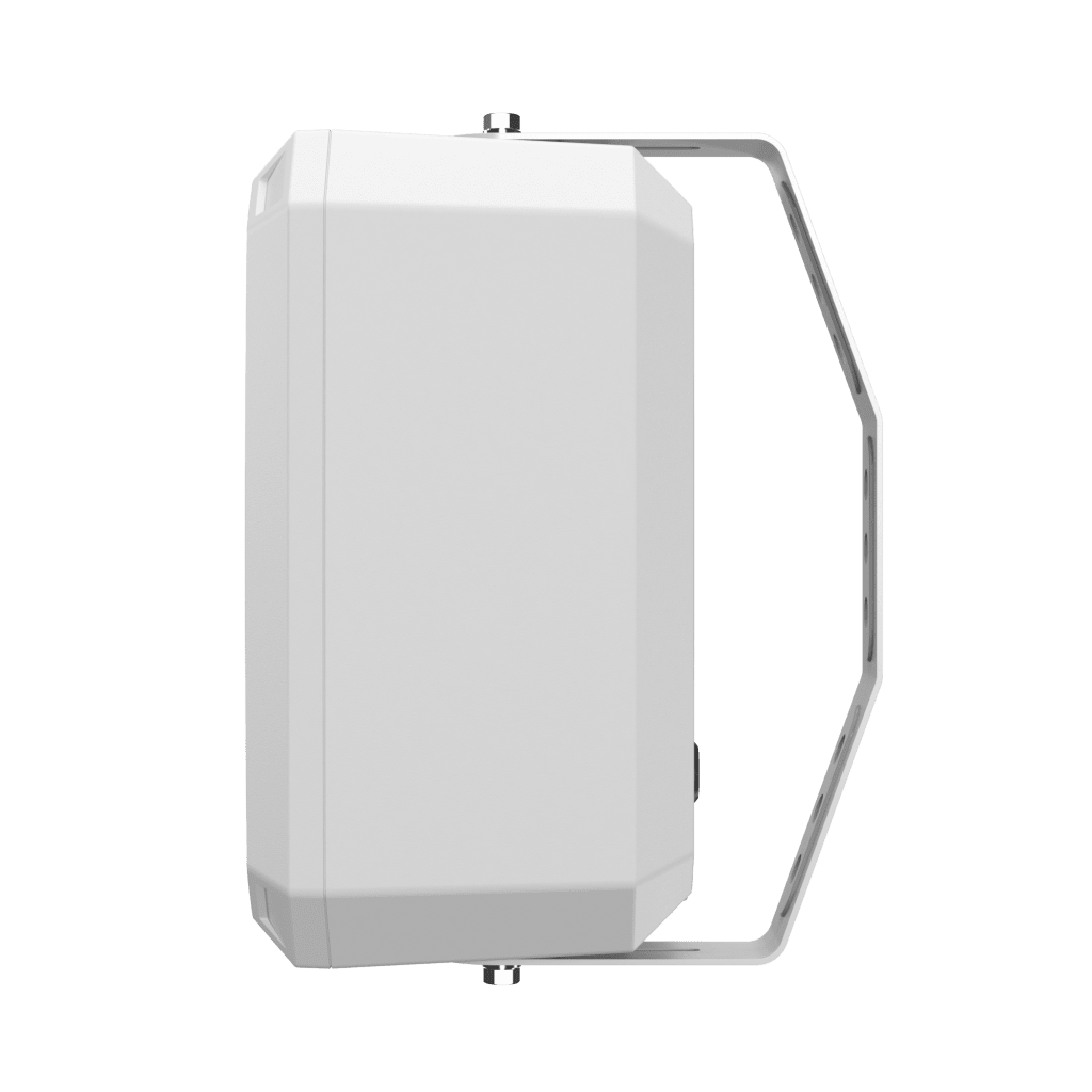 Altavoz IP Para instalacion en pared / Amplificador integrado 10W / PoE+ / Para integración con sistema Hanwha / IP66 / SIP, IPv4, HTTP, DNS, NTP, TCP, UDP, ARP, NDAA.