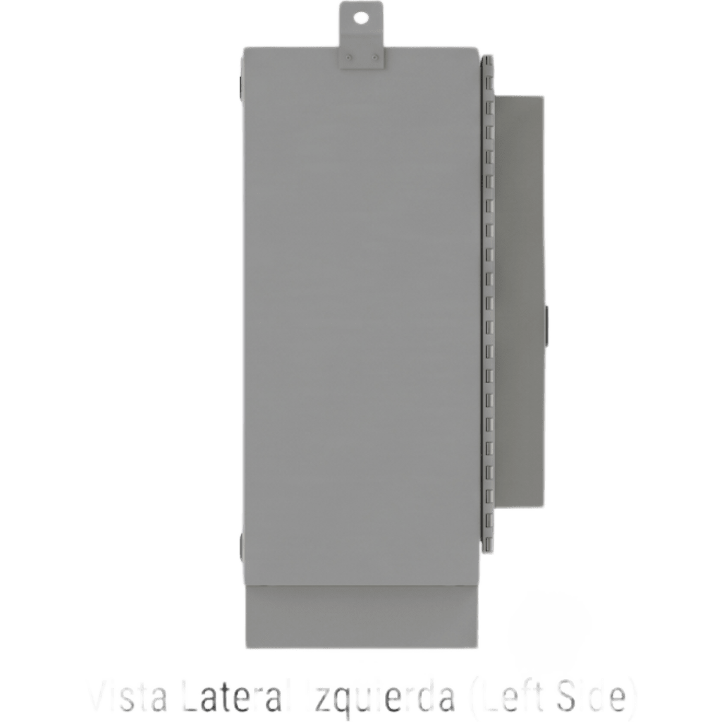 Gabinete para Exterior Tipo 4X de 22 UR / Aluminio Soldado / 1270 x 762 x 508 mm (50 x 30 x 20 in) / Exterior IP66 / Montaje Almohadilla / Aire de Precisión / Gris RAL 7035