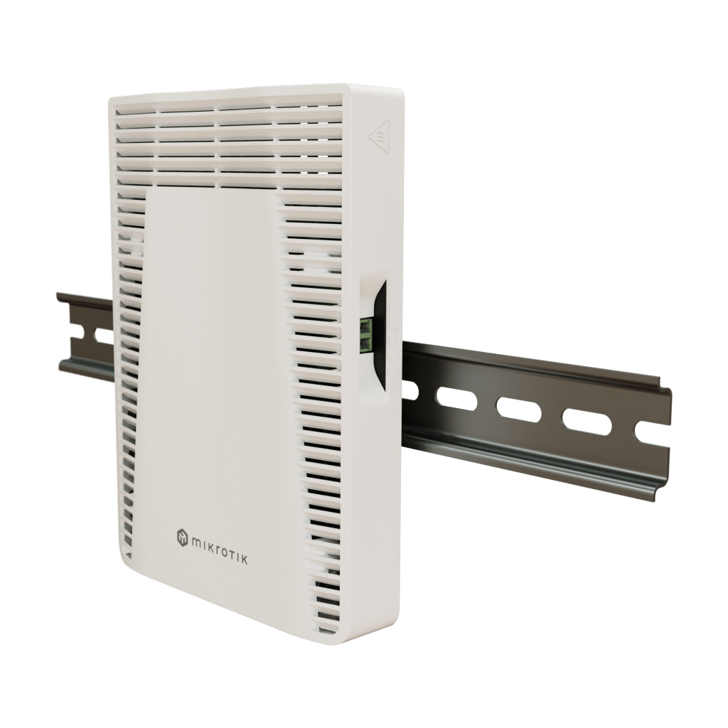 Cloud Router Switch / 4 puertos 10Gbps / Montaje en pared o Riel Din
