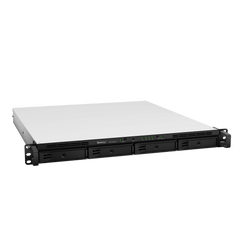 NAS RackStation RS1619xs+ | 4 Bahías | CPU Intel Xeon D-1527 Quad-Core | 8 GB DDR4 ECC (Ampliable a 64 GB) | 2 Ranuras M.2 NVMe/SATA | 4 Puertos LAN 1GbE | Soporte 10GbE Opcional | Escalable hasta 16 Bahías.