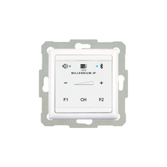 Mando Bluetooth IP | Control Táctil | Compatible Sistema Millennium | Alimentación PoE | Color Blanco |