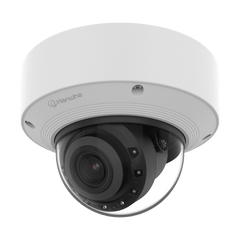Cámara Domo 4K con IA, Antivandalica / Lente Motorizado de 4.4 a 9.3mm / P-Iris, WDR 120dB / Ranura SD / Conteo de personas y Vehiculos