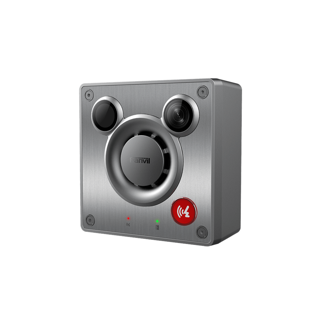 Video Intercom IP para Exterior / Cámara 4 Megapixel (1080p) / HDR e Iluminación IR / Altavoz 5W y Doble Micrófono con Reducción de Ruido / Panel Acero Inoxidable y Cuerpo Aluminio / IP66 e IK10 / PoE+ / 2 Líneas SIP