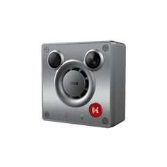Video Intercom IP para Exterior / Cámara 4 Megapixel (1080p) / HDR e Iluminación IR / Altavoz 5W y Doble Micrófono con Reducción de Ruido / Panel Acero Inoxidable y Cuerpo Aluminio / IP66 e IK10 / PoE+ / 2 Líneas SIP