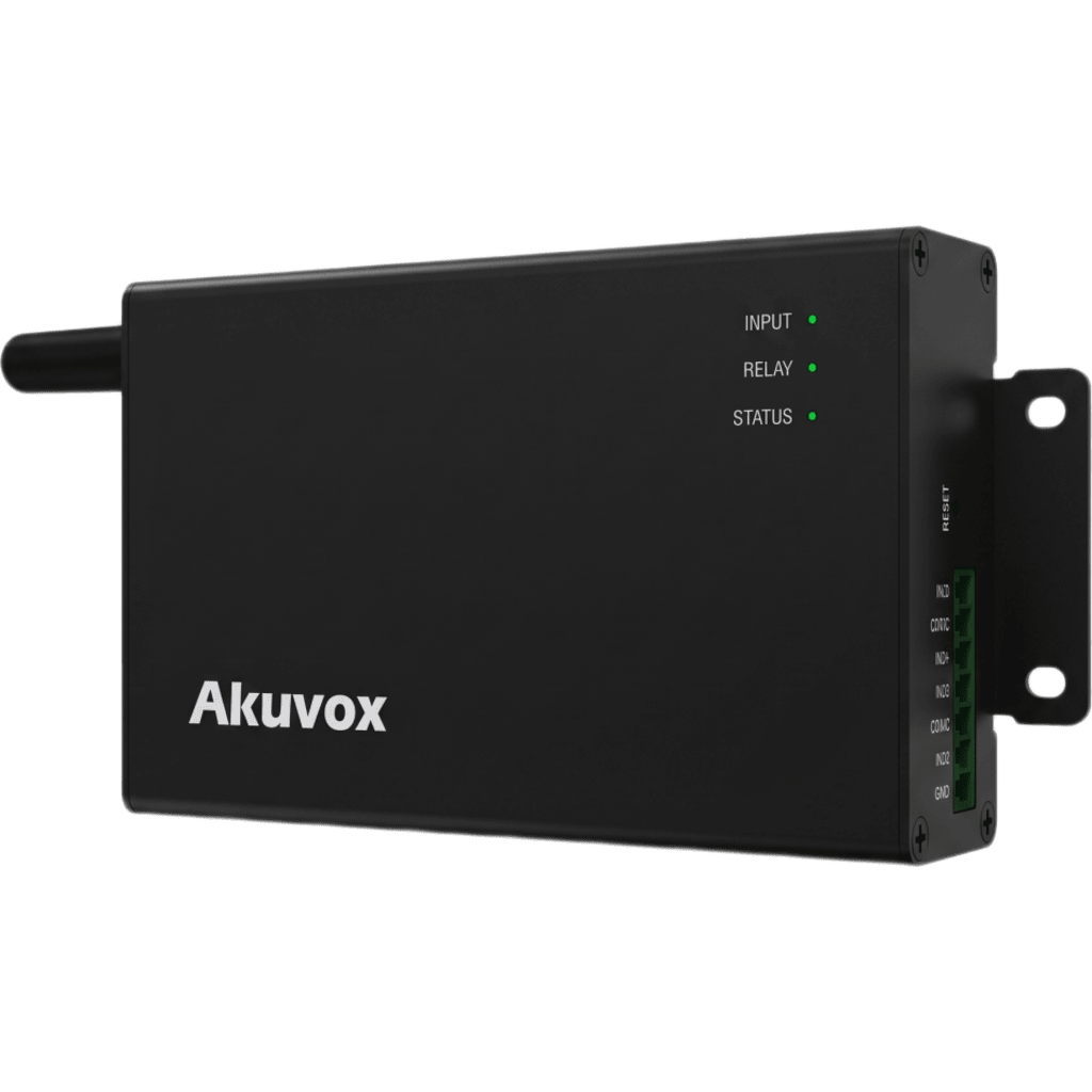 Controlador LTE Con Administración en la Nube / Acceso por App / Acceso por Llamadas Telefónicas / 2 Relés / 2 Entradas / PoE 802.3af / BLE 5.0 / Ethernet 10/100 Mbps