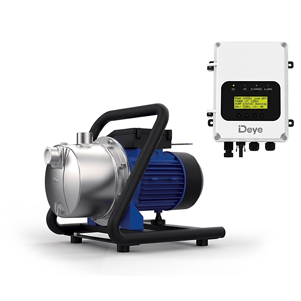 Bomba Solar de Superficie / Centrifuga / Motor 1550W (2HP)  / 160V-240 DC / Alimentacion AC/DC / 3 x 3  Pulgadas / IPX4