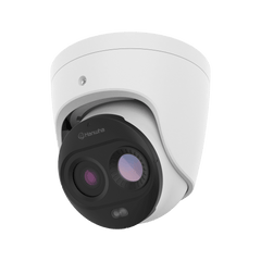 Cámara Térmica Bi-Espectro TNM-C2712TDR / Detección Temprana de Incendios / Sensor Térmico QVGA y Visible 3MP / Rango de Temperatura -10°C~450°C / IP66/IP67 IK09 / PoE / Compatibilidad H.265/H.264