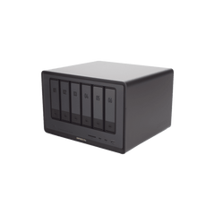 NAS UGREEN NASync DXP6800 Pro / Intel Core i5-1235U 10 Núcleos / 6 Bahías SATA + 2 M.2 NVMe / 2 Puertos Thunderbolt 4 / 2 Puertos 10GbE / 8K HDMI / PCIe 4.0 x4 / DDR5 Hasta 64GB / Compatibilidad Multiplataforma