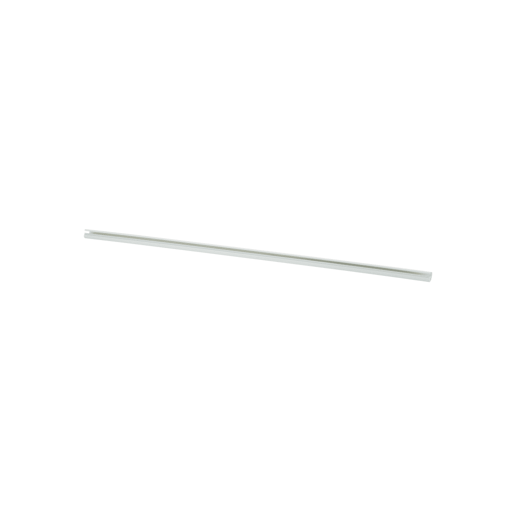 Canaleta LD3 de PVC rígido, con cinta adhesiva para instalación sin herramientas, 19.6 x 12 x 1828.8 mm, Color Blanco