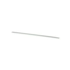 Canaleta LD3 de PVC rígido, con cinta adhesiva para instalación sin herramientas, 19.6 x 12 x 1828.8 mm, Color Blanco