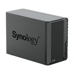 NAS DiskStation DS225+ | 2 Bahías | Intel Celeron J4125 | 2 GB DDR4 | Hasta 40 TB | Puertos 1GbE y 2.5GbE | USB 3.2 Gen 1 | Compatible con RAID | Synology DSM.