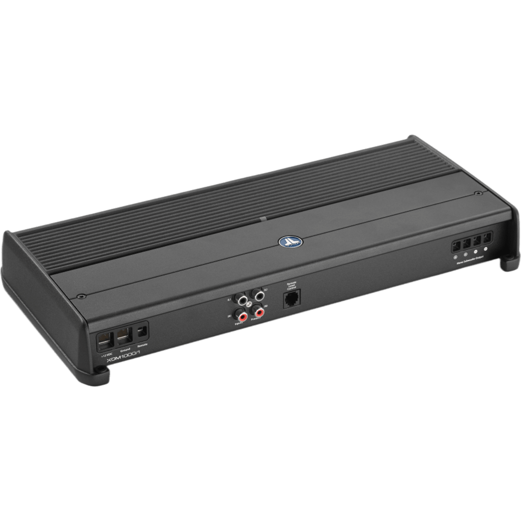 Amplificador Náutico y para Automóvil JL Audio® XDM / Monobloque 1000 W / Clase D / 1 Canal / RMS 1000 W x 1 a 2 &Omega; / Respuesta 7 Hz - 500 Hz / Filtro Paso Bajo 50-500 Hz / Control Remoto Opcional / 3 Años de Garantía