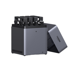 NAS UGREEN NASync DH4300PLUS  / 4 Bahías SATA / Procesador RK3588C 8 GB RAM / 2.5GbE Puerto / HDMI 4K / USB 3.2 Type-C / RAID 0/1/5/6/10 / Acceso Remoto UGREENlink
