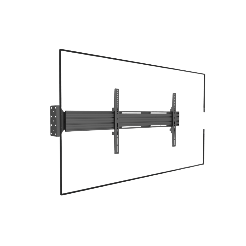 Soporte de Pared para TV / Pantallas 32-55 Pulgadas / Capacidad 30 kg / Compatibilidad VESA 100x100-400x400 mm / Ajustable / Gestión de Cables
