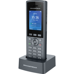 Teléfono Inalámbrico DECT HD Reforzado DP735 / 20 Cuentas SIP / Pantalla TFT LCD 2.4 Pulgadas / Alcance 400 m Exteriores / IP67 / Audio Full HD / Batería 2000 mAh / Compatible con Estaciones Base DP750, DP752, DP755