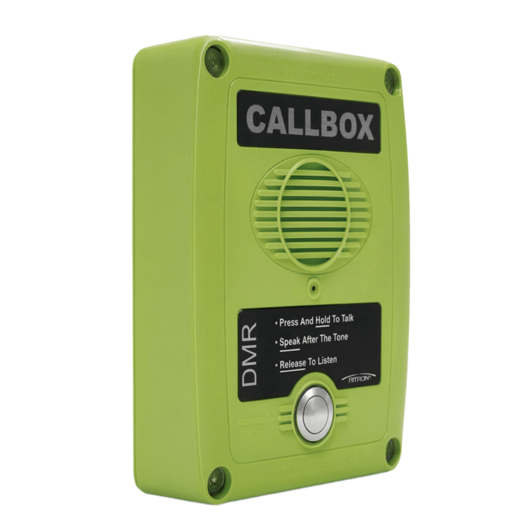 Callbox Digital DMR, Intercomunicador Inalámbrico Vía Radio UHF 450-470MHZ, Serie Q7 en Color Verde
