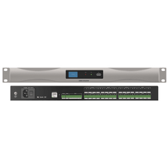 Procesador de Audio Digital DS-QAPPR0808-D / 8 Entradas 8 Salidas / 32-bit DSP / 24bit/48KHz / Matriz de Mezcla / 100 Escenas Almacenables / Interfaz Gráfica Intuitiva