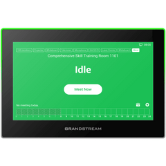 Estación de Intercomunicación SIP con Wi-Fi 6, Bluetooth y Control Total para Agendamiento de Salas y Edificios Inteligentes (Color Negro)