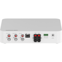 Amplificador una Zona compatibilidad con spotify / 2 Canales / 40 W por Canal / Conexión Bluetooth / Salida 4-8 Ω x 2 / 100V COM x 2 / Uso Interior / conector LAN -  DS-QAE1A80G1-VB/ST