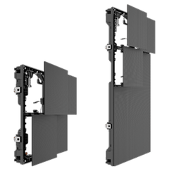 Gabinete LED para Videowall de Renta / Pitch 2.9 V2 / LED Negro / Resolución 168 X 168 / Tamaño 500 x 500 mm / Uso en Exterior