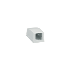 Caja de Montaje en Superficie, Para 1 Módulo Mini-Com, Color Blanco