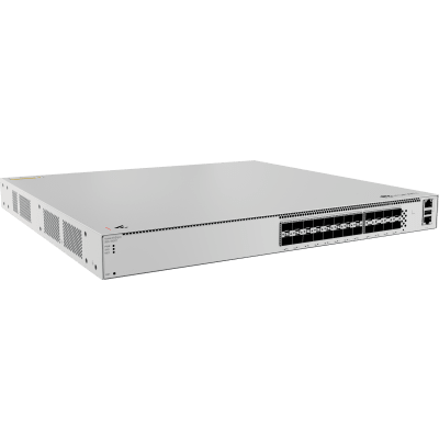 Switch eKit Core para Fibra Óptica Administrable Capa 3 / 16 puertos SFP 10 Gbps + 8 Puertos SFP28 25 Gbps / Capacidad de Conmutación 1,120 Gbit/s /  Gestión Gratuita desde la Nube / Sin Licenciamiento / Ruteo Dinamico (RIP, OSPF, IS-