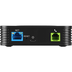 Adaptador de Teléfono Analógico HT801 V2 / 1 Puerto FXS (Conectar Teléfono Análogo) / VoIP Avanzado / Seguridad TLS y SRTP / Soporte Fax T.38 / Compatibilidad con Serie UCM /