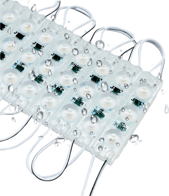 Módulo LED Resistente a Intemperie / 4500 Lúmenes / 110V / Luz Cálida 2 700 K / Hasta 20 Módulos en Serie / No Requiere Transformador.