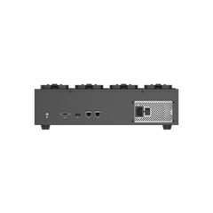 Dock Station de Escritorio con 8 Estaciones de Carga para Body Cams / Doble Interfaz de Red / 4 Bahías de HDD / Carga y Respaldo Automático / Prevención de Pérdida de Datos / Cobertura Cíclica / Reproducción d