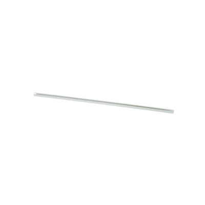 Canaleta LD3 de PVC rígido, con cinta adhesiva para instalación sin herramientas, 19.6 x 12 x 1828.8 mm, Color Blanco