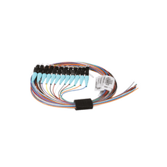 Kit de 12 Pigtails con Conector LC, Multimodo 50/125 OM3, 900um, de 1 Metro (3.28 Pies)