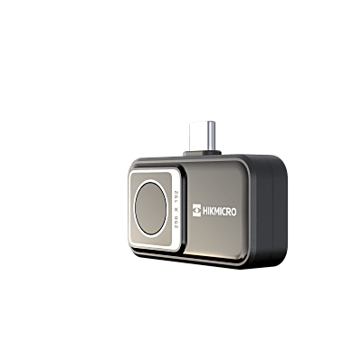 MINI2 V2- Cámara Termográfica Portátil para Celulares (Android) /  Conector Tipo USB - C / Lente 3.5 mm / IP40  / JPEG (Imagen) / Video (MP4) / Rango de Medición de -20°C a 400°C