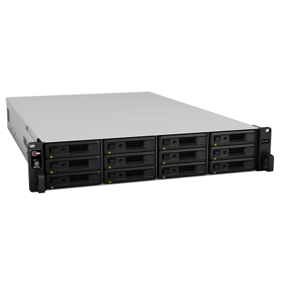 Unidad de Expansión Synology RX1217/RX1217RP | 12 Bahías de Disco | Compatible con RackStation 2U | Expansión de Volumen en Línea | Fuentes de Alimentación Redundantes (RX1217RP) | Administración DSM.