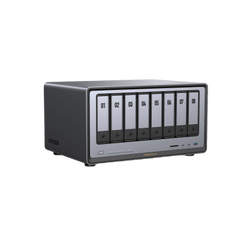 NASync DXP8800 Plus | SO UGOS Pro |  Intel X86 12th Gen Intel® Core™ i5 | SSD 128 GB | 8-Bahias (SATA) | 8GB DDR5 (Exp. a 32GB) | 2* M.2 SSD | 4 Puertos Thunderbolt™4 | WiFi | 1*USB3.2 Gen2, 10Gb/s | HDMI 8k.