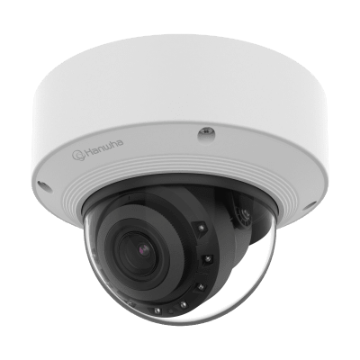 Cámara Domo 4K con IA, Antivandalica / Lente Motorizado de 4.4 a 9.3mm / P-Iris, WDR 120dB / Ranura SD / Conteo de personas y Vehiculos