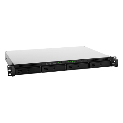 Unidad de Expansión Synology RX418 | 4 Bahías SATA HDD/SSD 3.5" y 2.5" | eSATA | Profundidad 30 cm | Compatible con RackStation 1U | Administración DSM.