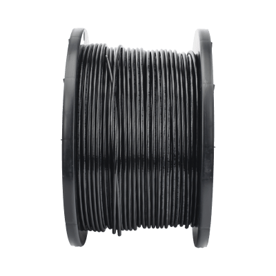Bobina de Cable UTP de 4 Pares OSP (Planta Externa), Cat6 de Rango Extendido, 22 AWG, Color Negro, 305 Metros (1000 Pies).