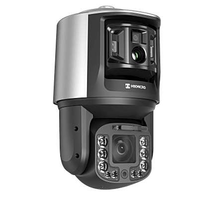 [TandemVu] Domo PTZ IP 4 Megapixel con 40X Zoom con Cámara Optica Fija de 4 Megapixel Lente 12.4 mm y Cámara Térmica 384 x 288 con Lente 25 mm