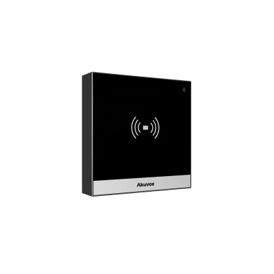 Terminal de Control de Acceso + Bracket de Instalación / Administración 100% en la Nube / Interfaz WEB / POE / Lector Prox EM y MIFARE / NFC / Bluetooth / APP Smart Plus / Control de 1 Puerta / IP65 / IK07