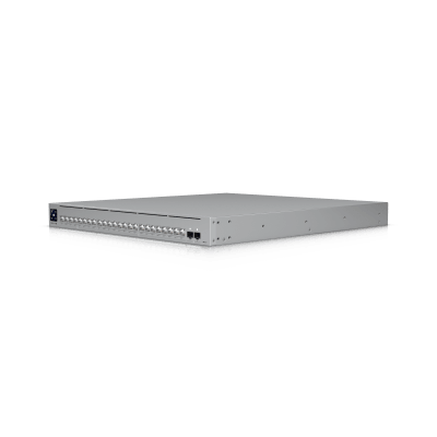 UniFi Switch USW-Pro-XG-24-PoE / Capa 3 / 24 puertos PoE+++ (16 × 10 GbE, 8 × 2,5 GbE) + 2 puertos SFP28 25 G / 720 W PoE total