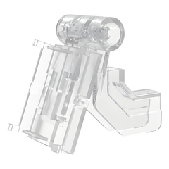 Gancho en T con Placa Trasera Adaptadora para Etiqueta de Tinta Electrónica / AccessPRO / Diametro 5-9 mm / Compatible con 2.13" - 2.66" - 2.9"