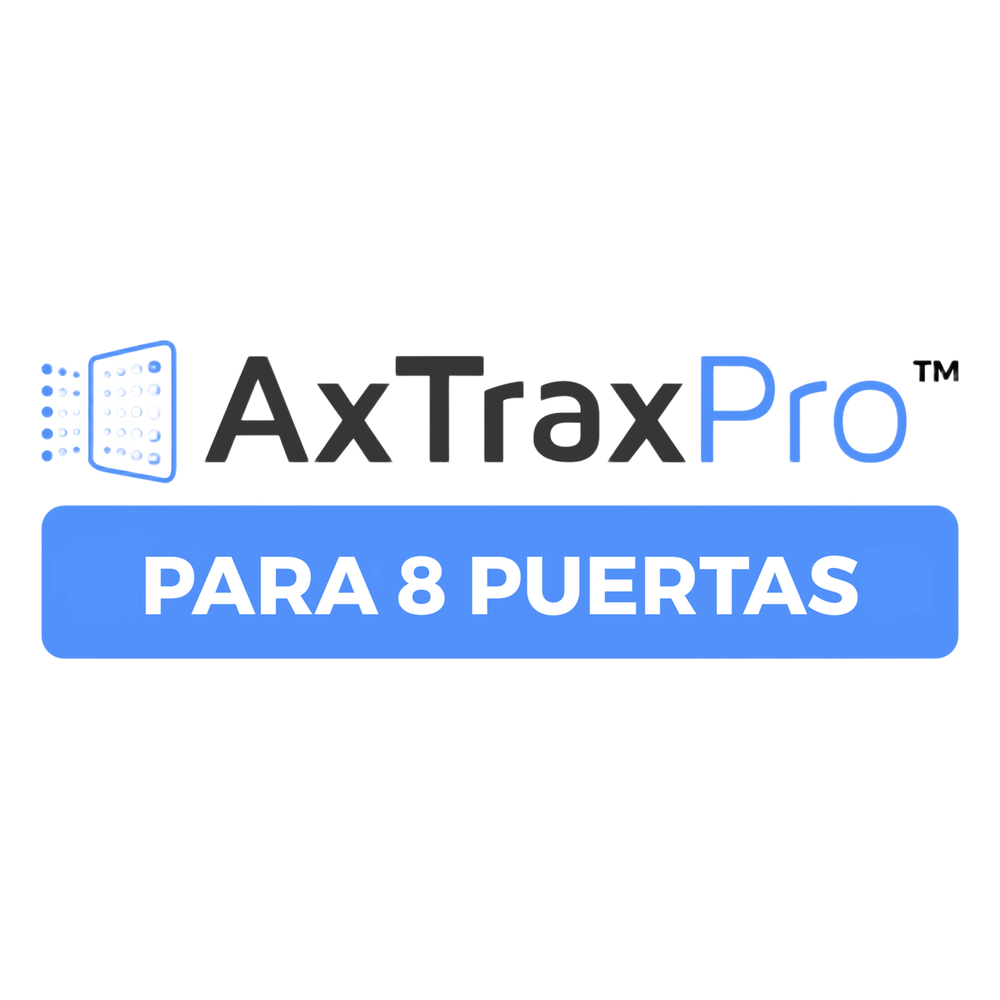 Licencia de 8 lectoras  para uso con Software AXTRAXPRO
