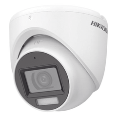 [Dual Light + ColorVu] Turret TURBOHD 2 Megapixel (1080p) / Lente 2.8 mm / 30 mts IR + 20 mts Luz Blanca / Gran Angular 101° / Exterior IP67 / Micrófono Integrado /  4 Tecnologías /  Metal