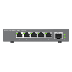 Switches de red Multi-Gigabit de 2.5G No Administrable / 5 Puertos RJ45 de 100/1000/2500Mbps / 1 puerto de fibra SFP+