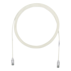 Cable de Parcheo TX6, UTP Cat6, Diámetro Reducido (28AWG), Color Gris, 2.13 Metros (7 Pies)