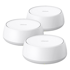 Kit Routers Inalámbricos MESH Interior para Hogar / Doble Banda Wi-Fi 7 BE3600 Mbps / 2 Puerto 1 Gigabit WAN/LAN / 4 Antenas Internas / Operación Multi-Link MLO / Administración Mediante la App Deco (iOS, Android) / HomeShield