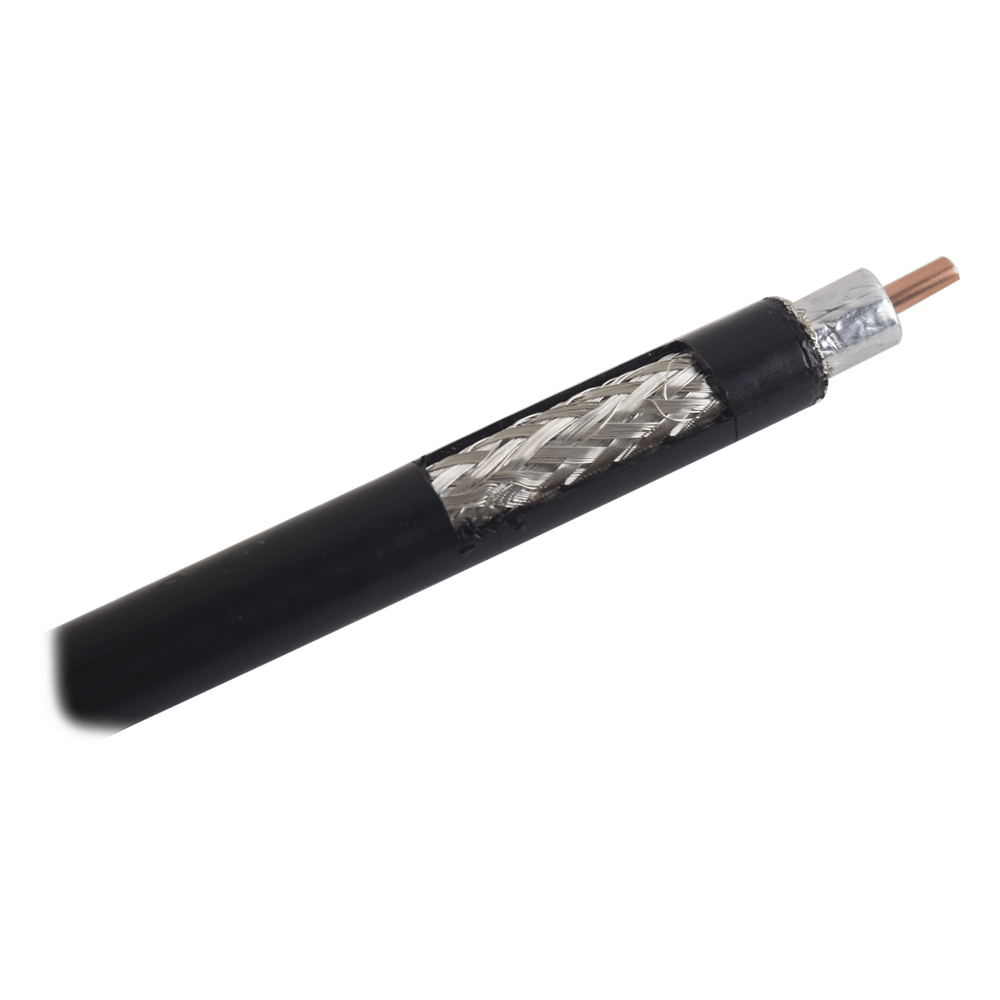 Carrete de 305 Metros (1000 Pies), Cable Coaxial Tipo RG-8 LMR400 de Baja Pérdida, 50 Ohms