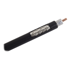 Carrete de 305 Metros (1000 Pies), Cable Coaxial Tipo RG-8 LMR400 de Baja Pérdida, 50 Ohms